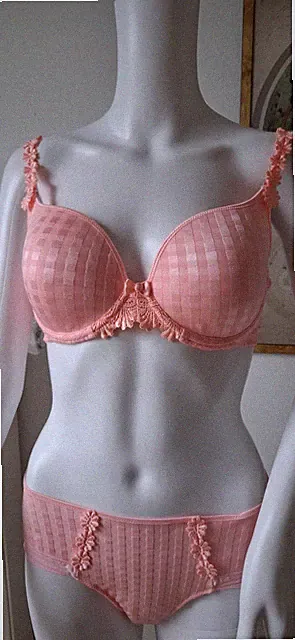 marie jo BH Set 80C Avero + Slip+ String Neuwertig