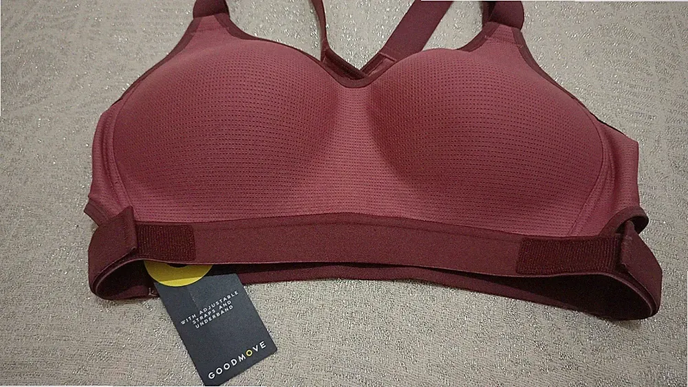 Marks & Spencer Sport-BH Mit Verstellbarem Band Berry 42D High Support