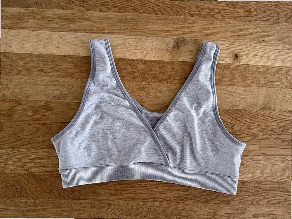 Maternity Still BH ohne Bügel Top Ca Gr M Grau