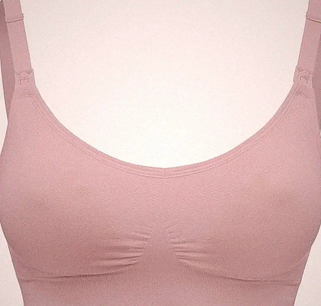 Medela Keep Cool Ultra BH Still-BH Schwangerschafts-Bustier Soft, Soft Rose, M