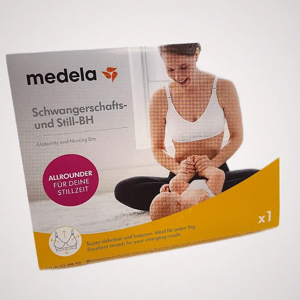 Medela Still BH Schwangerschafts BH Weiß L Damen Unterwäsche BH Still stillen Ko