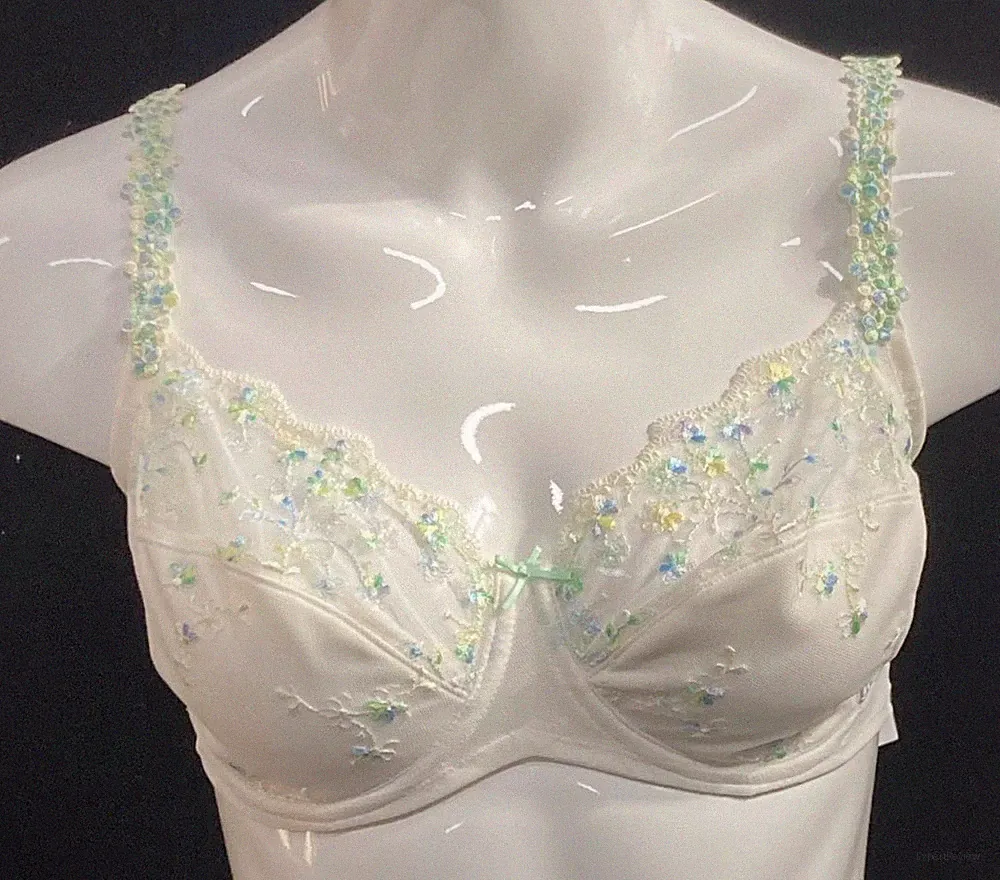 mey Damen Bügel-BH, Serie Delightful, 74445, Champagner
