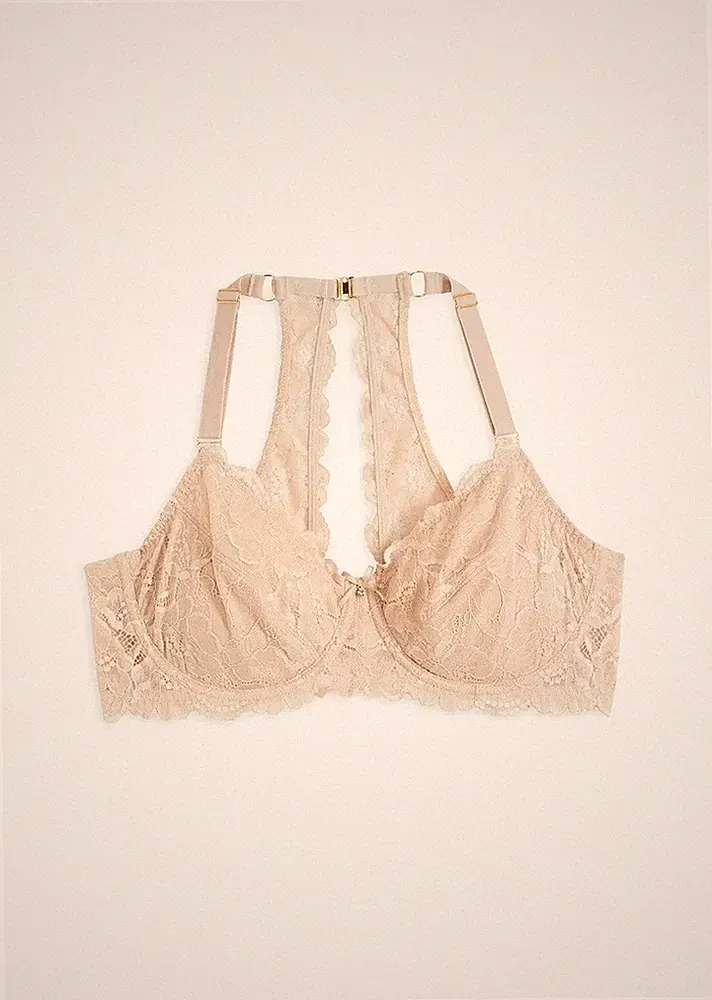 Minimizer-BH mit Bügel Gr. 95 Cup D Kreidebeige Damen-Unterwäsche Oberteil Neu