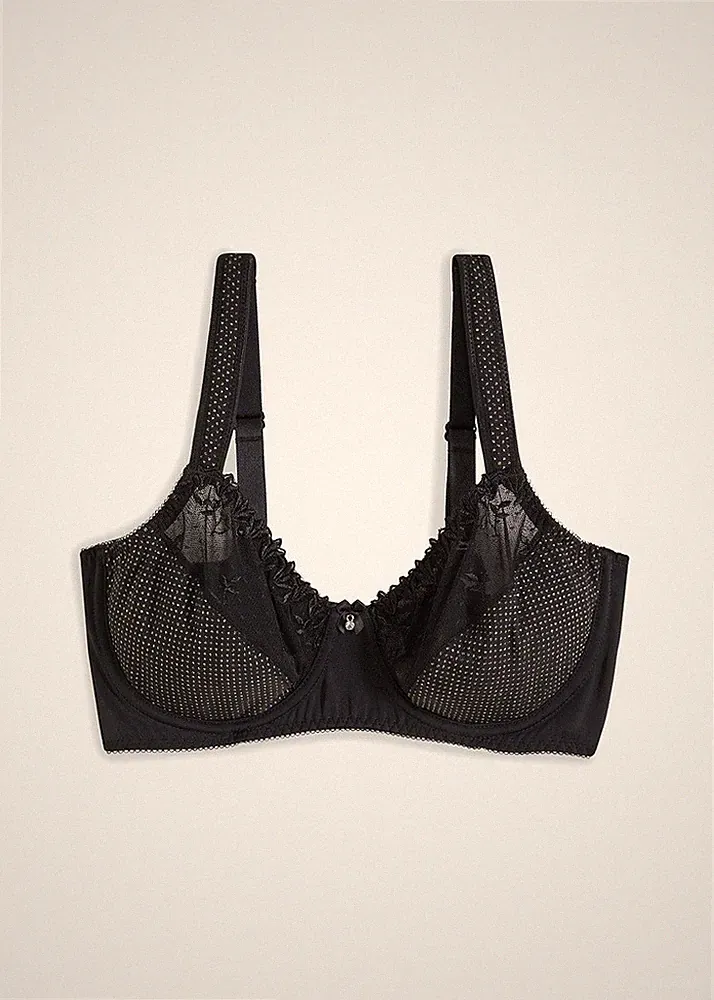 Minimizer BH mit Bügel Gr. 95 Cup G Schwarz Damen-Unterwasche Oberteil Neu
