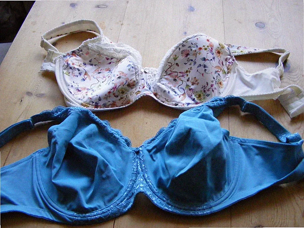 Minimizer-BH- Set Gr. 80 G von " Triumph" und 80F " Miss Mary of Sweden"