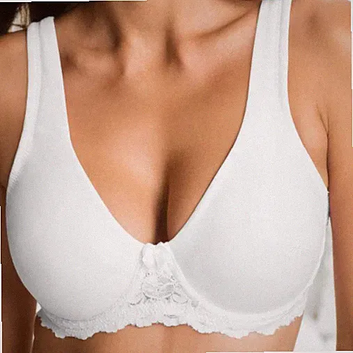 Minimizer Damen BH mit Bügel Weiß 75-95 Cup B-F ungepolstert Neu