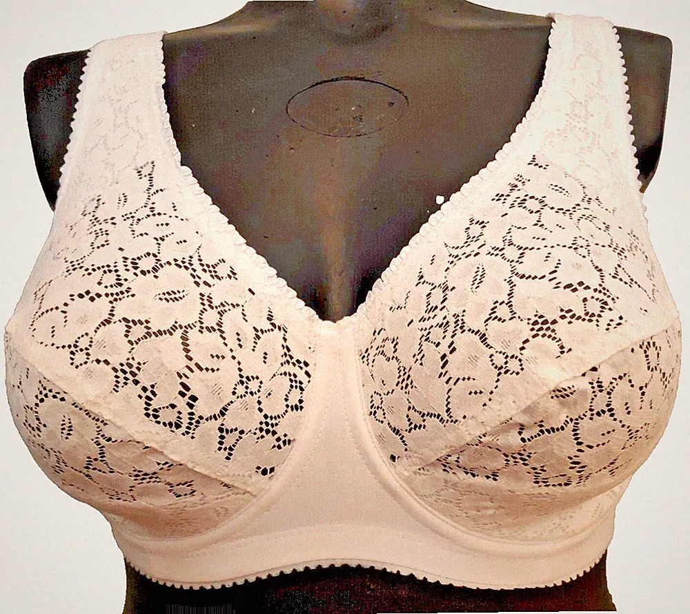Miss MARY of SWEDEN 2508 Bügel BH Gr.75F UK 34E Exclusive Cotton Entlastung WEIß