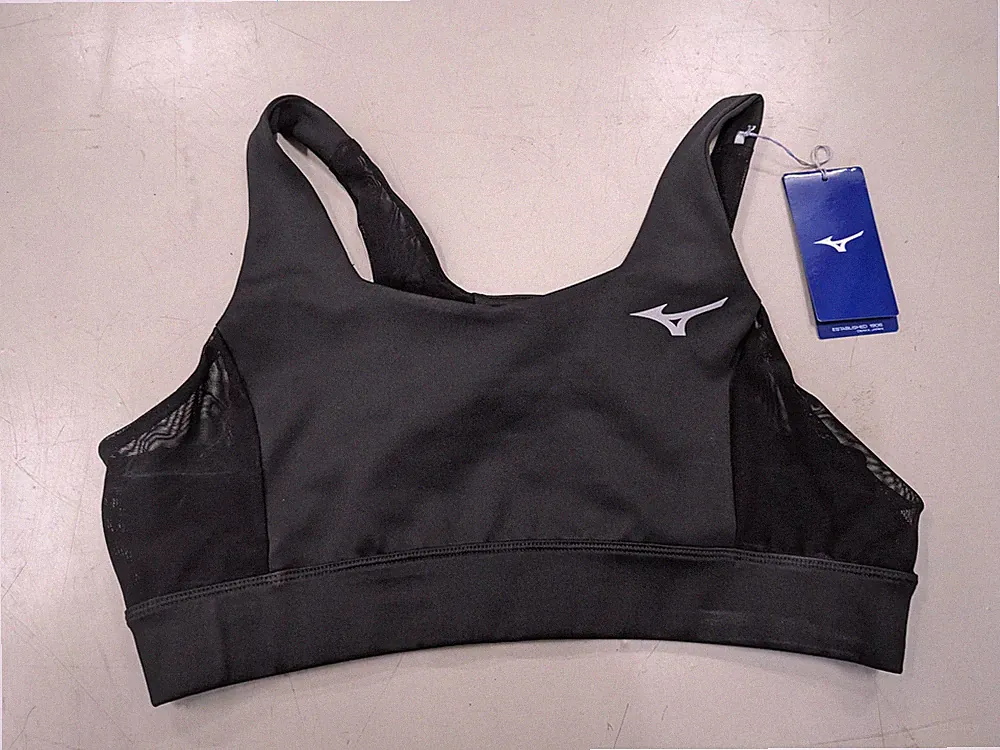 Mizuno Support Style Bra Sport BH Schwarz J2GA1203 09 Sportunterwäsche