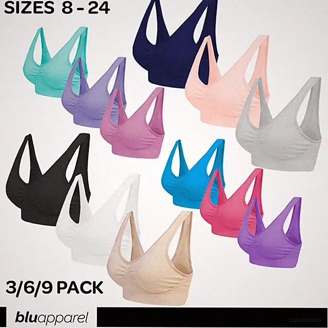 Multipack Seamless Comfort BHs Übergröße ungepolstert ohne Bügel Umstandsmode UK 8-26