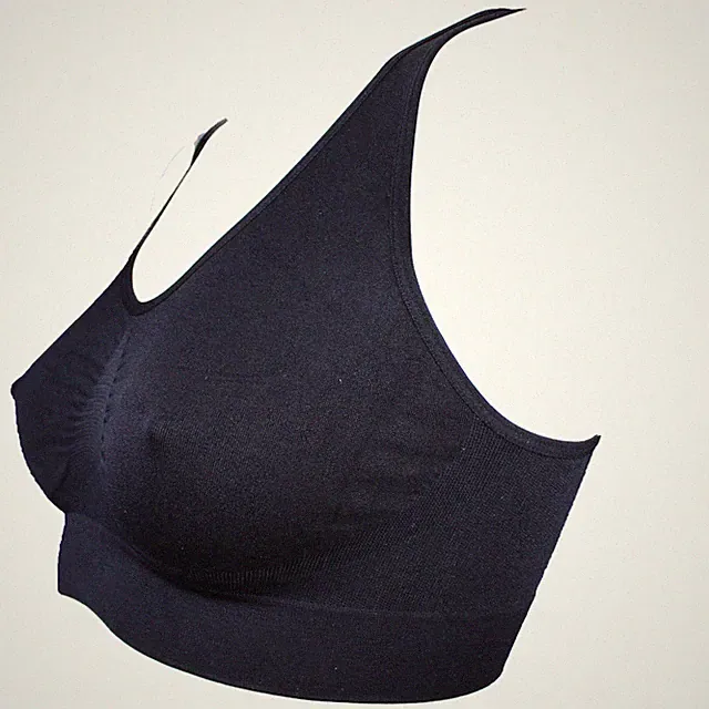 nahtlos soft Sport BH Form Bustier Top Figur ohne Bügel Microfaser BH Bra