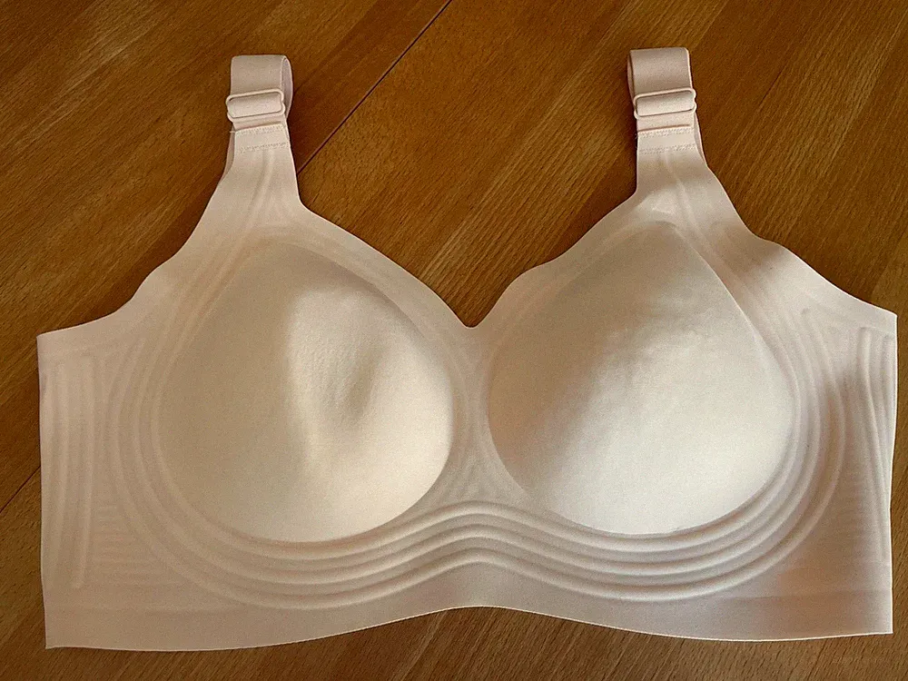 Nahtloser BH Ohne Bügel von BodCurven Push Up BH Gr L - NEU