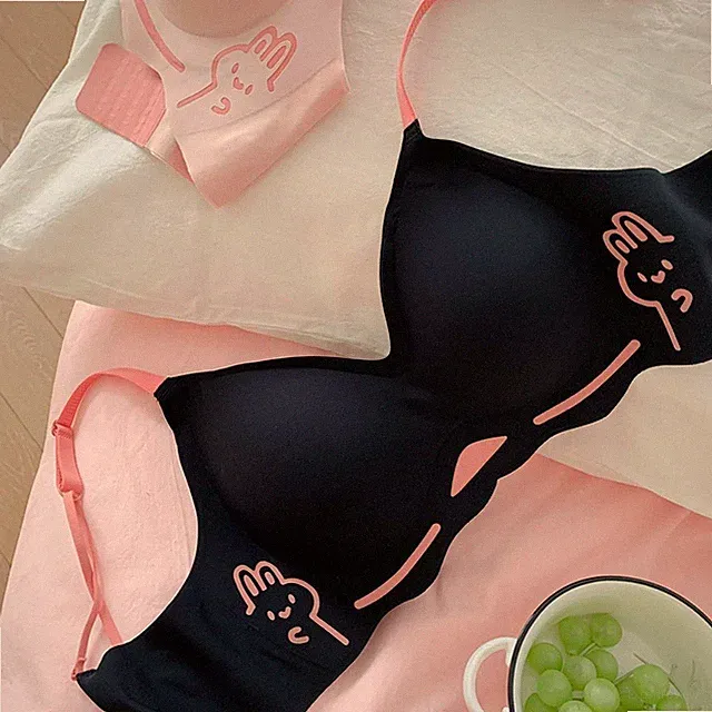 Nahtloser dünner BH ohne Bügel mit Abschlepphakenverschluss für Damen Ganzjah