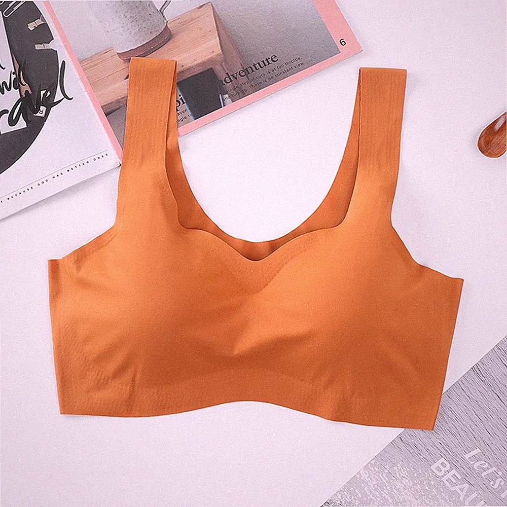 Orange Nahtloser BH