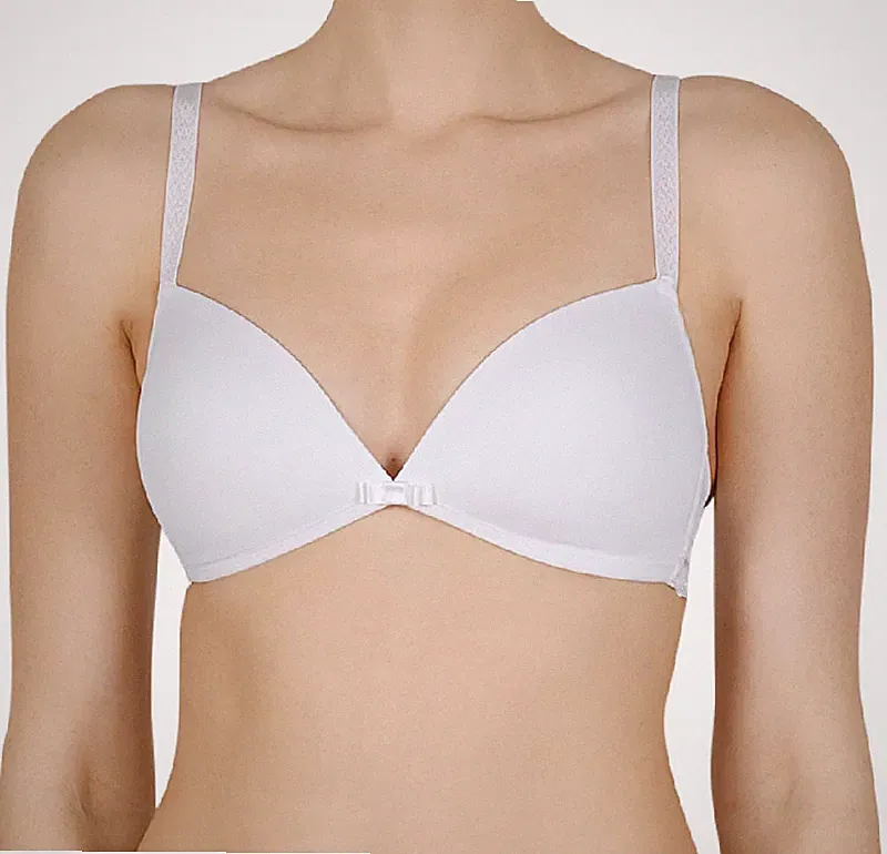 Naturana 5290 nahtlos gepolsterter Push-Up-BH mit weichen Körbchen ohne Bügel