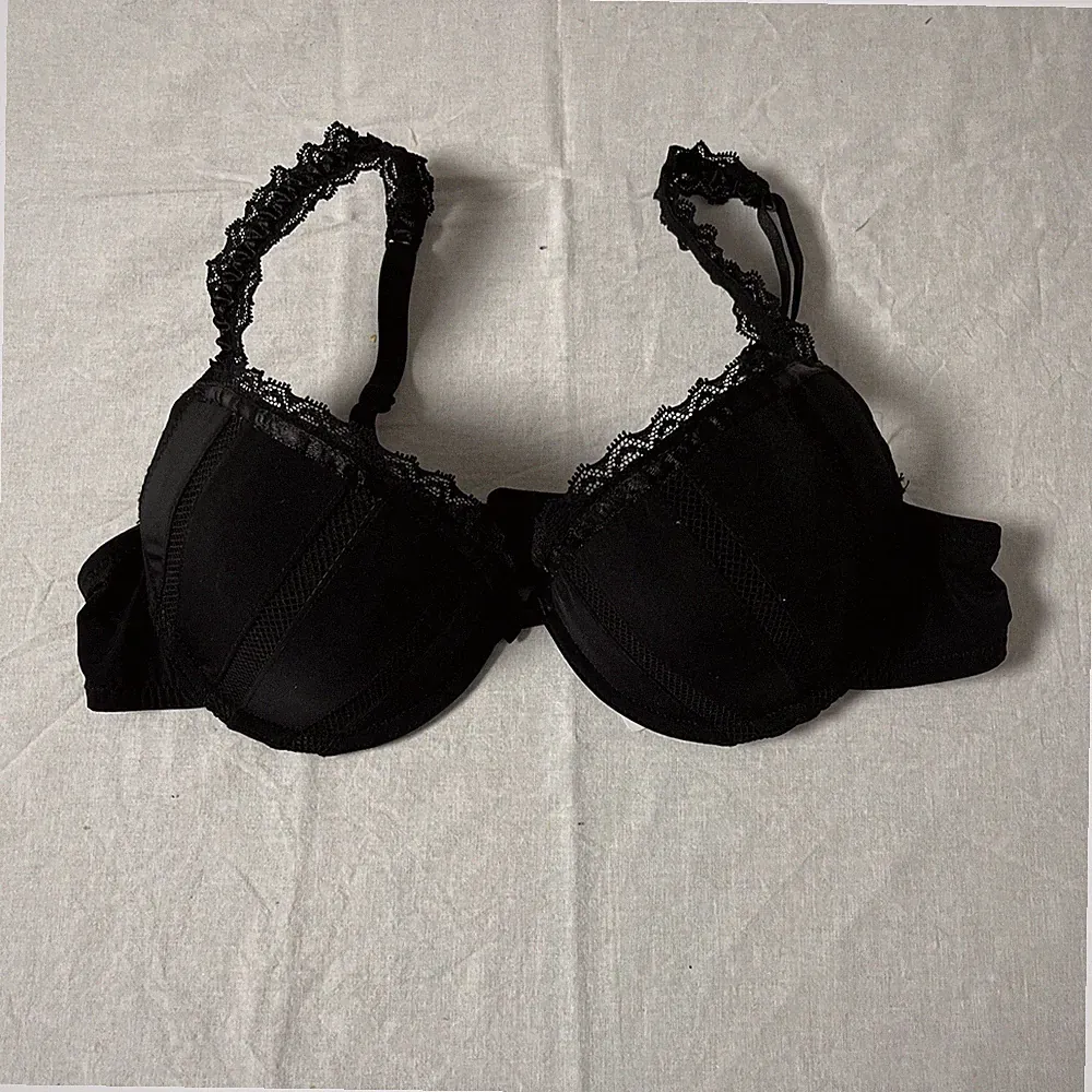 Naturana Damen Bügel BH Gr. 80A EU Schwarz UNT289