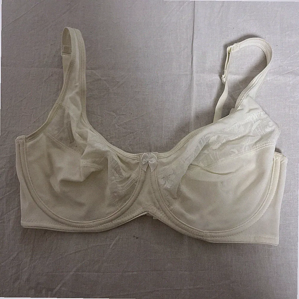 Naturana Damen Bügel BH Gr. 90C Cremeweiß UNT428