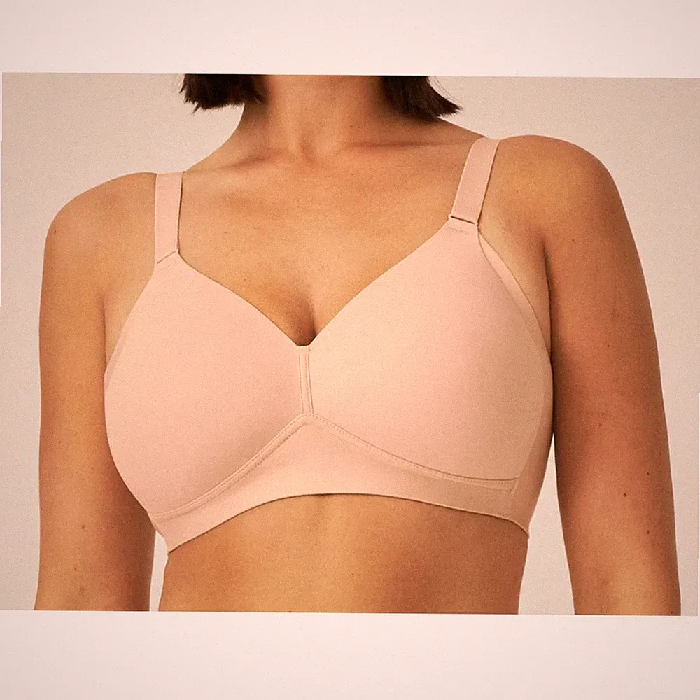 Naturana Damen Schalen-BH ohne Bügel Perfect Body Side Smoother Shapewear