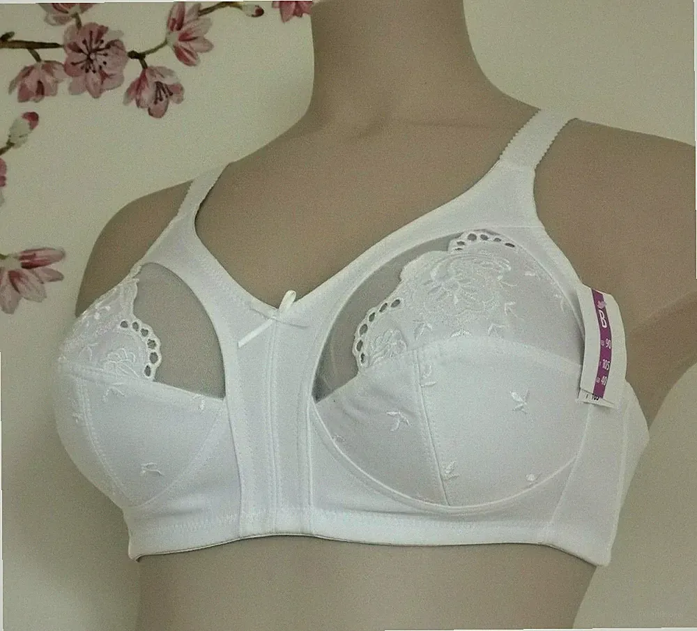 NATURANA Damen Soft- BH, Stütz BH, Art.86991 Cup B - D bügellos Vollschalen-BH