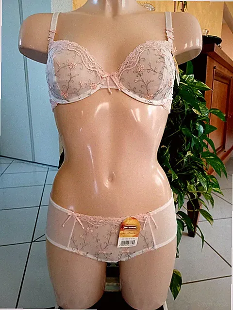 NATURANA DESSOUS SET BH BÜGEL MIT SHORTY LES NATURELLES