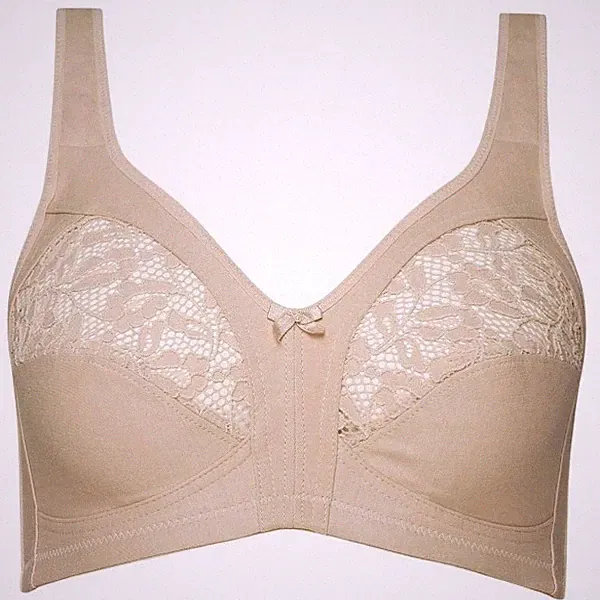 Naturana HERITAGE Beige Gr. 80E Damen BH bügelloser Soft-BH UVP: 29,99€ (2001)