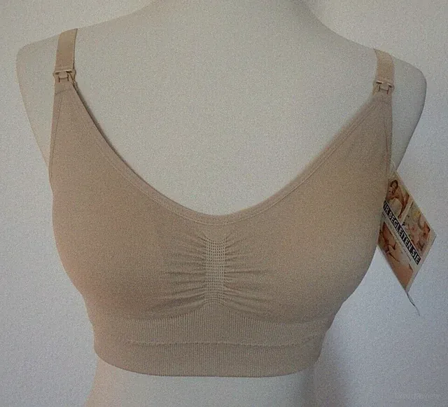NATURANA Still-BH Seamless mit Pads naturfarben Gr. S