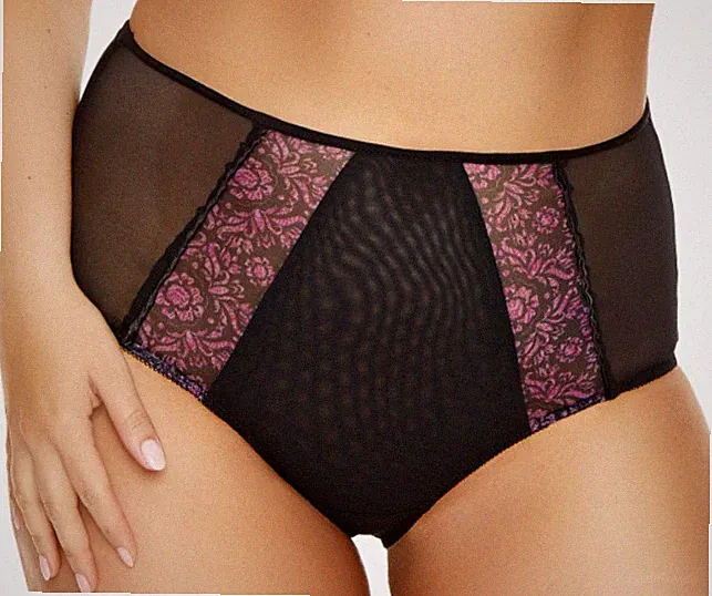 Nessa Omena Damen BH mit Bügel Gr.75-90 E F G L Cup Große Größen lila UK