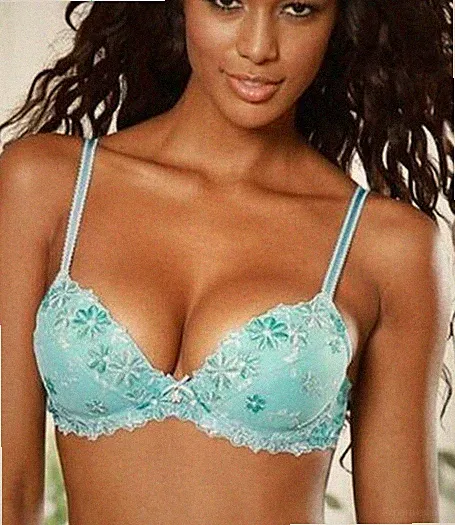 NEU: BESTICKTE TÜLLSPITZE ! PUSH-UP BH WATTIERTE CUPS 75 B NUANCE türkis *170840