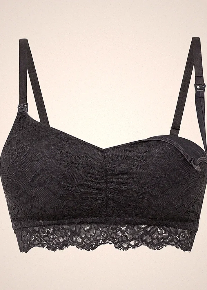 Neu Bügelloser Still-BH Gr. 42 Nachtblau Damen-Bra Oberteil Unterhemd
