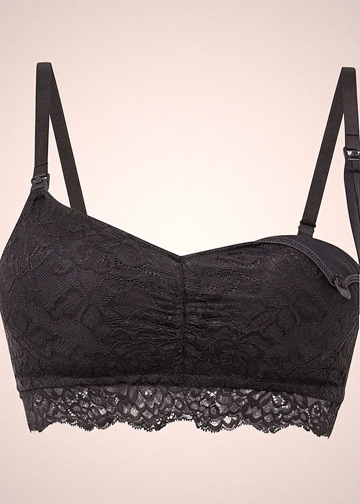 Neu Bügelloser Still-BH Gr. 44 Nachtblau Damen-Bra Oberteil Unterhemd