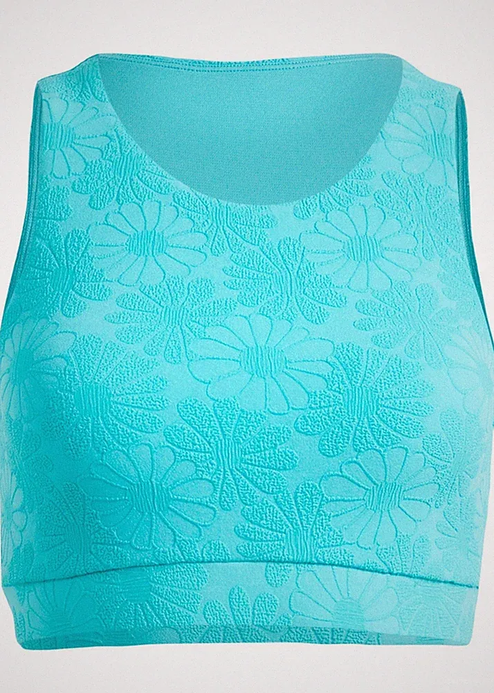 Neu Bustier Bikini Oberteil Gr. 36 Türkis Damen-Bademode Bade-BH Schwimm-Bra