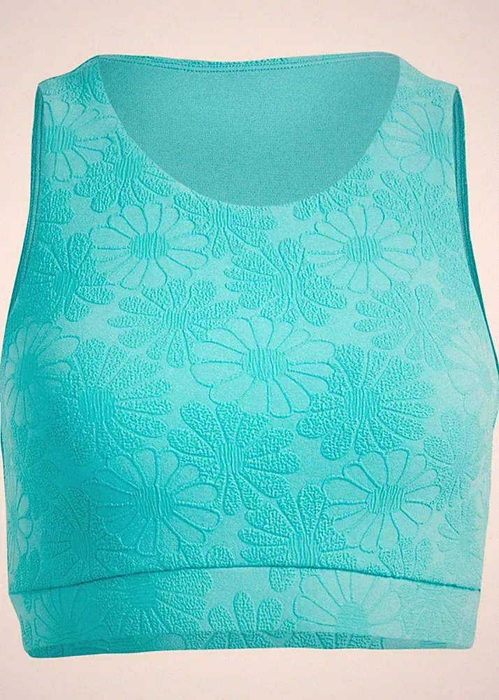 Neu Bustier Bikini Oberteil Gr. 38 Türkis Damen-Bademode Bade-BH Schwimm-Bra