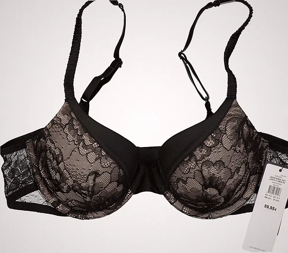 NEU ! Calvin Klein Damen Bh schwarz-mix Gr. 70C