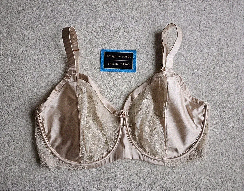 NEU EX M*S ROSE, MINIMIZER, SEIDE & SPITZE, BÜGEL VOLLSCHALEN BH GR. 34G