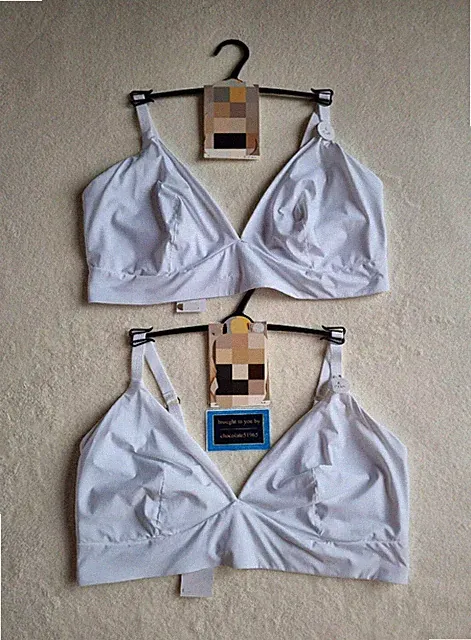 NEU EX M*S X2 BRALET OHNE BÜGEL GLÄTTENDE FLÜGEL KONVERTIERBAR IN RACERBACK GRÖSSE 42E