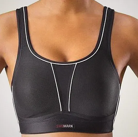 NEU KOMFORT SPORT-BH RACERBACK COOLMAX 75 80 85 90 A SWEMARK schwarz *41315439