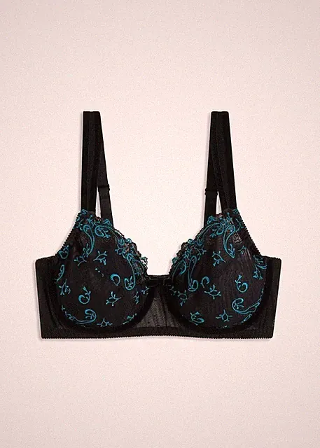 Neu Minimizer BH Gr. 100 Cup E Schwarz Damen-Bra Oberteil Dessous