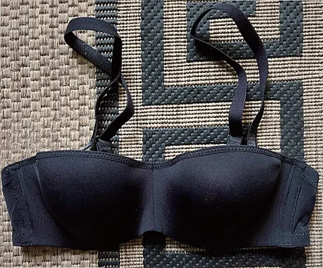 NEU SCHWARZ MULTIWAY SOFTSCHALEN BH nahtlos wattiert 70 A ABRACADA BRA *D 487398