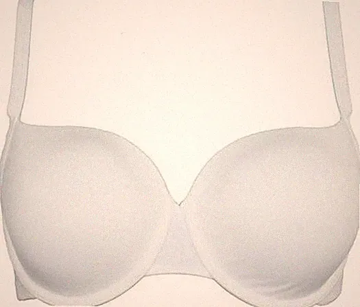 NEU SOFTSCHALEN BH 'PORCELAIN' SUPERBRA NAHTLOS 60 F PANACHE weiss *544856
