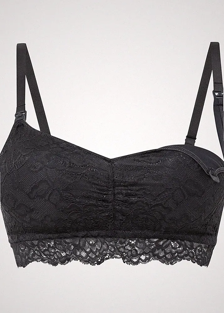 Neu Still-BH ohne Bügel aus Recylingmaterial Gr. 48 Nachtblau Damen-Bra