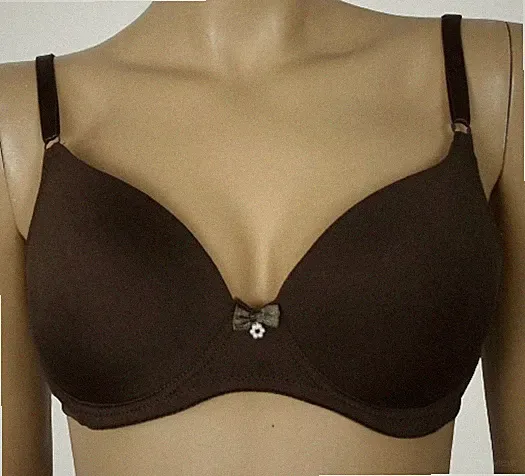 *NEUWERTIG* BÜGEL-BH mit SOFTCUPS Schokobraun Gr. 75C
