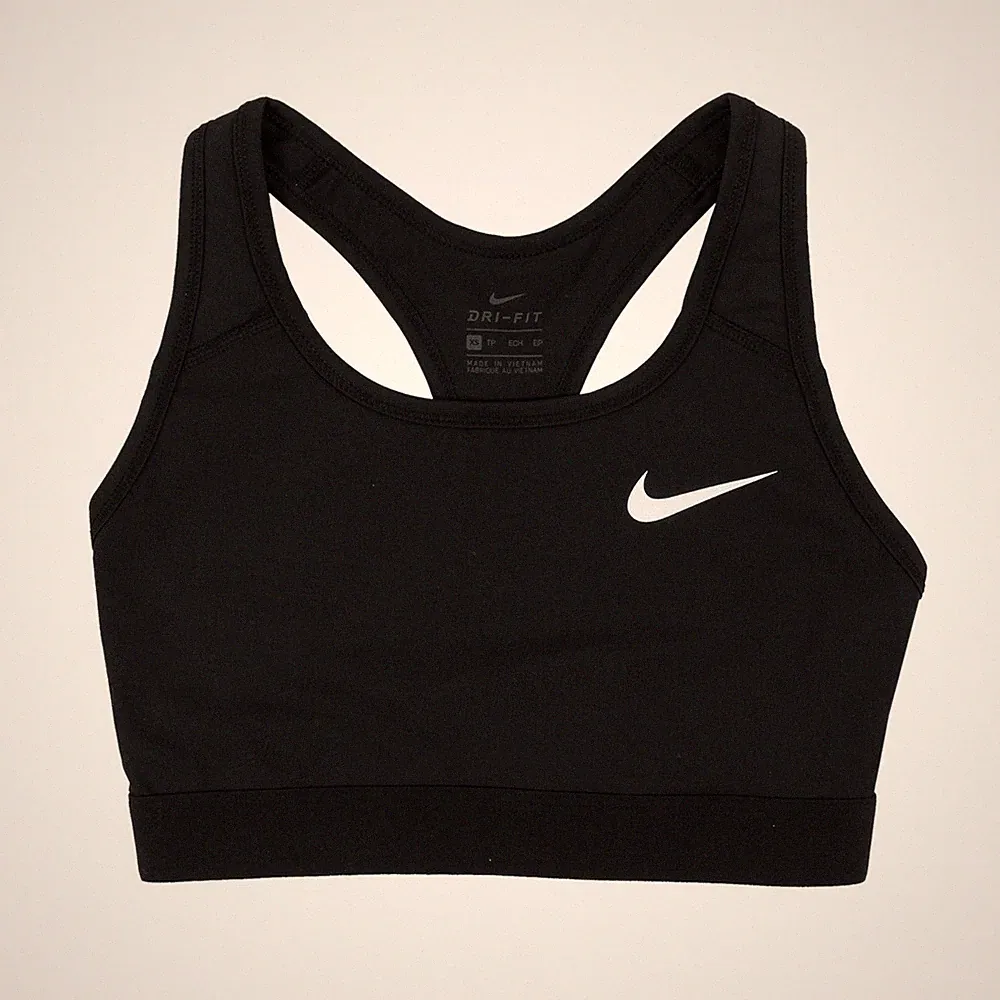 NIKE Damen Sport BH BV3900-010 Swoosh Bra Schwarz / XS (2XS) / Bustier