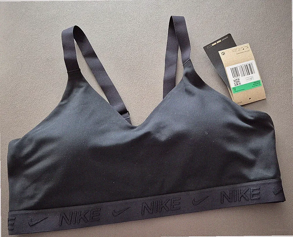 Nike Damen Sport-BH Dry Fit Schwarz XL