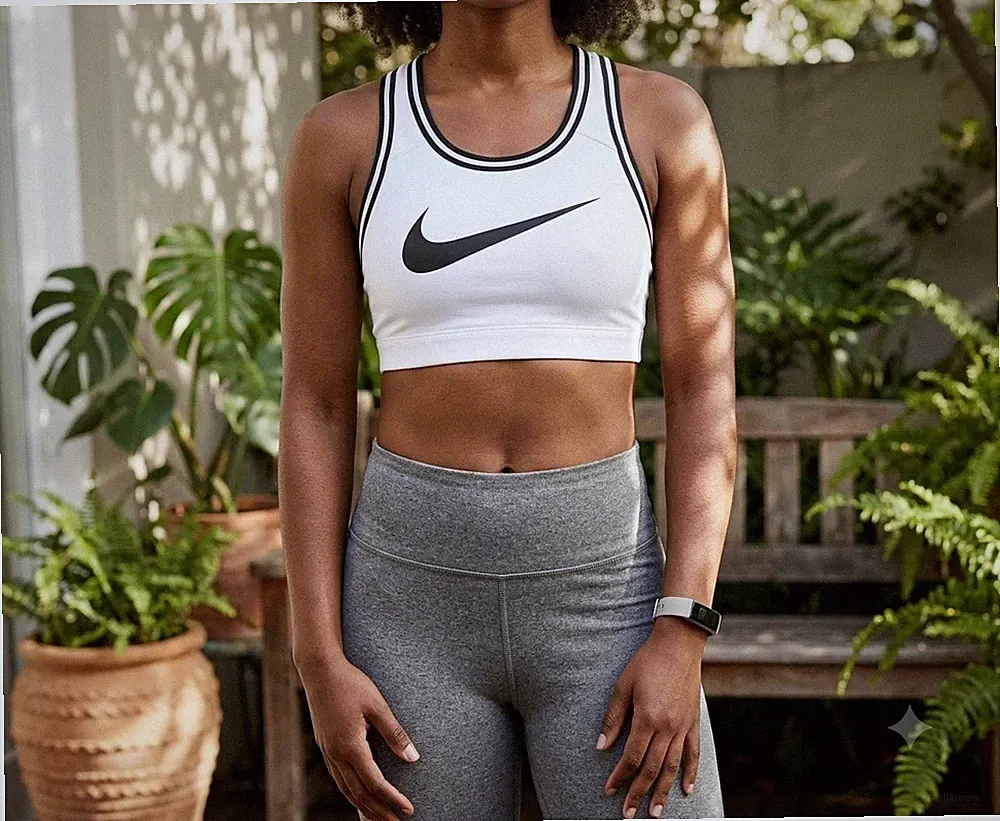 Nike Dri-FIT Damen Sport-BH Halt Gr. S