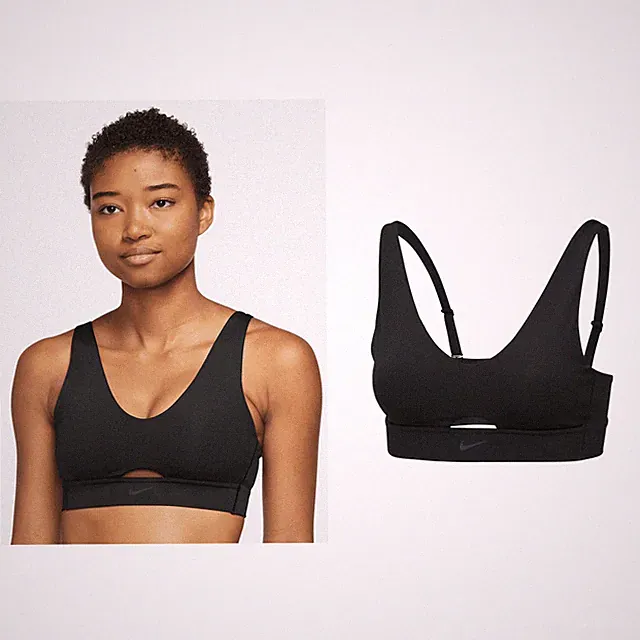 Nike Herren dri-fit indy plunge cutout bra dv9837 - dri