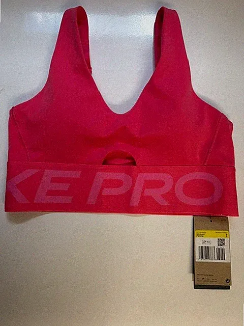 Nike Indy Plunge Bra Bold Damen Bustier HF7324 Gr.S Pink NEU