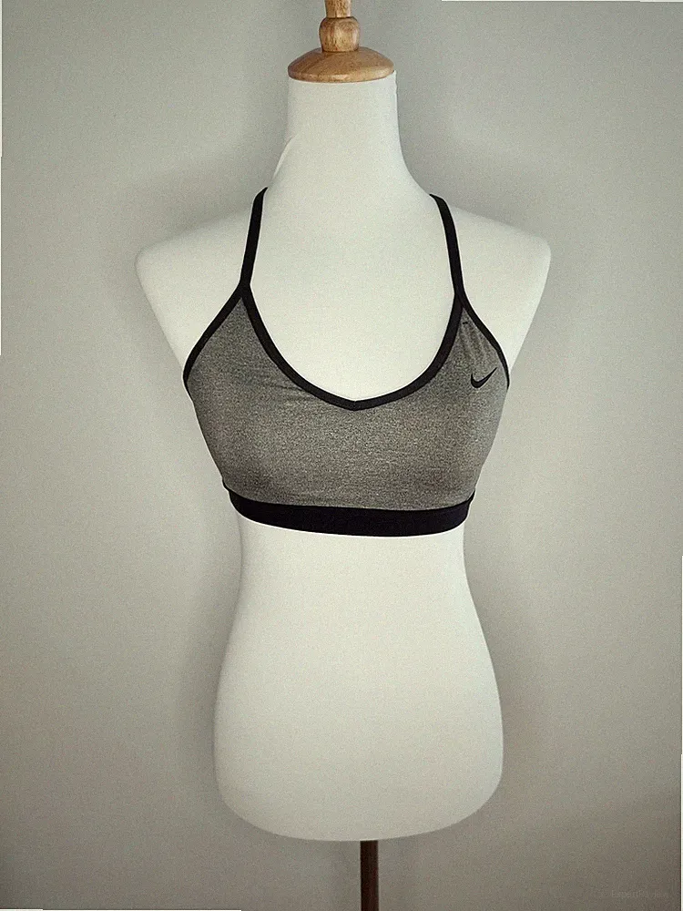 Nike Sport-BH grau S