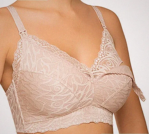 Nikol Djumon Mamma Schwangerschaft Still Soft BH Gr.70F UK 32E Mary-Anna spitze