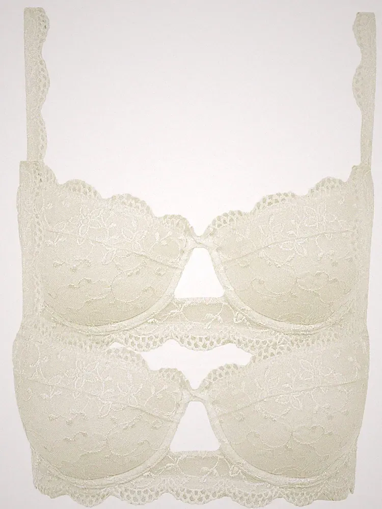 Nina von C. 2er Pack Balconnet Dirndl BH Silver Edition 48 515 971 0 70-100 A-G