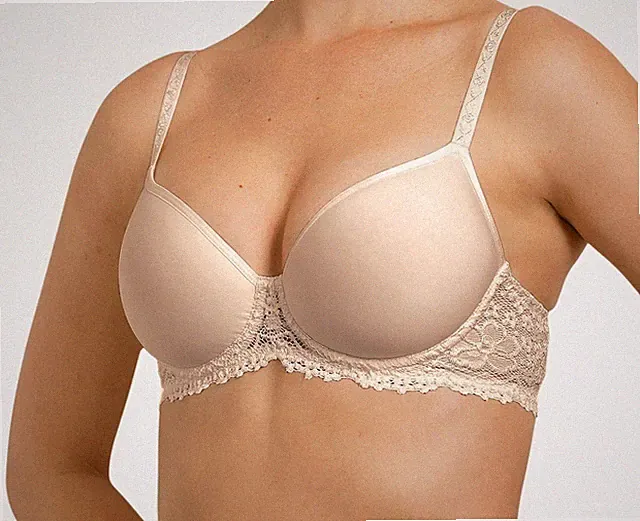 Nina von C Millefleurs Damen BH Spacer Bügel BH Hochzeit beige 49518444