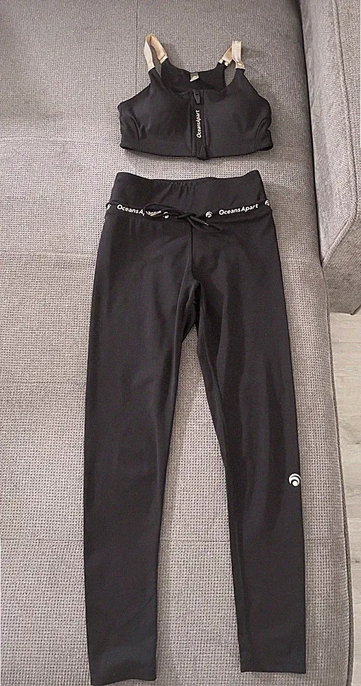 Oceans Apart SET Leggings und BH Gr S Damen
